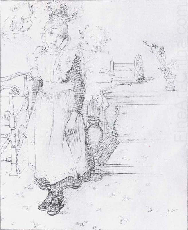 The Enchanted Princess, Carl Larsson